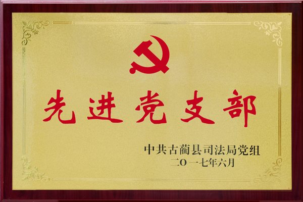 荣获2017年先进党支部